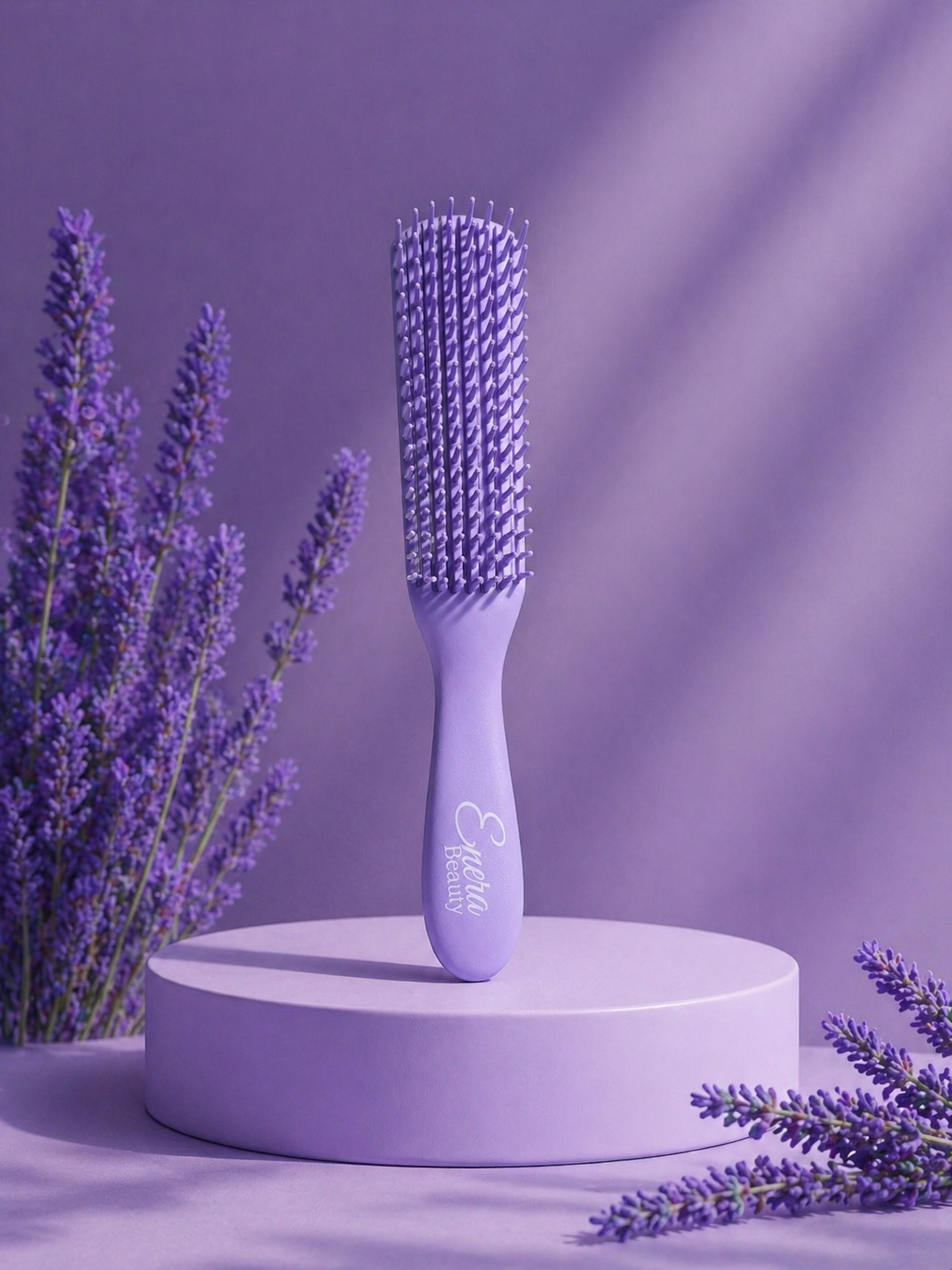 Brosse cheveux frisés